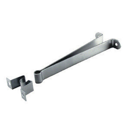 Picture of JR Products  Metal 3" C-Clip Style Entry Door Holder 10535 20-0637                                                           