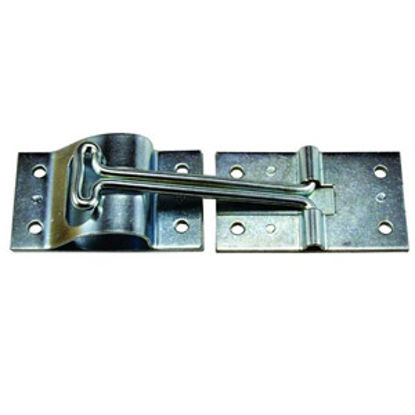 Picture of JR Products  Zinc 6" Straight Entry Door Holder 10505 20-0711                                                                