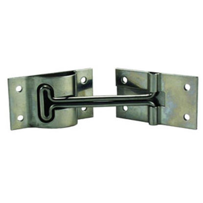 Picture of JR Products  Stainless Steel 4" Straight Entry Door Holder 10515 20-0719                                                     