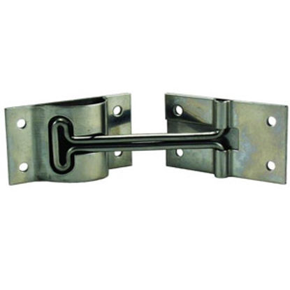 Picture of JR Products  Stainless Steel 6" Straight Entry Door Holder 10525 20-0720                                                     
