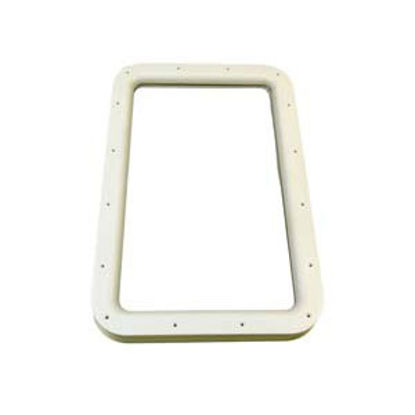 Picture of AP Products  White Interior & Exterior Entry Door Window Frame 015-2014742 20-1054                                           