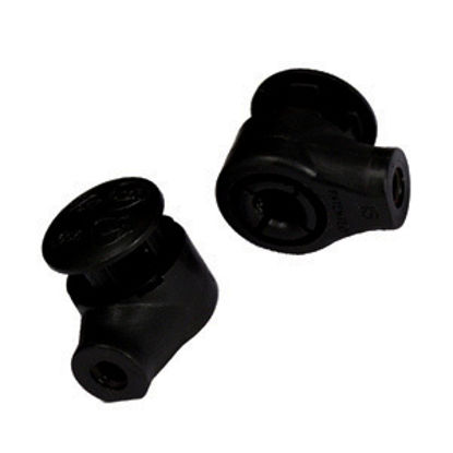 Picture of JR Products  2-Pack Gas Spring End Fitting For 10mm Ball Stud w/ Snap On Cap EF-PS130 20-1075                                