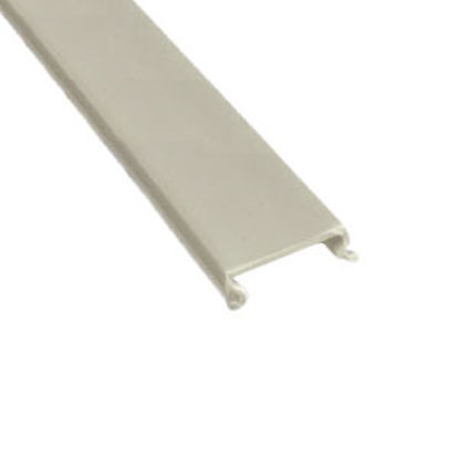 Picture of AP Products  5-Pack White Plastic 5/8"W X 8'L Trim Molding Insert 011-361-5 20-1118                                          