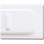 Picture of Camco  9"H X 11-1/4"W White Molded Plastic Screen Door Slide 45531 20-1150                                                   