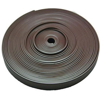 Picture of AP Products  Brown Plastic 5/8"W X 25'L Trim Molding Insert 011-366 20-1395                                                  