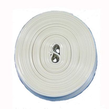 Picture of Camco  Colonial White Vinyl 3/4" W X 25' L Trim Molding Insert 25143 20-1401                                                 