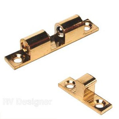 Picture of RV Designer  2-Pack 2" Brass Bead Catch H221 20-1752                                                                         