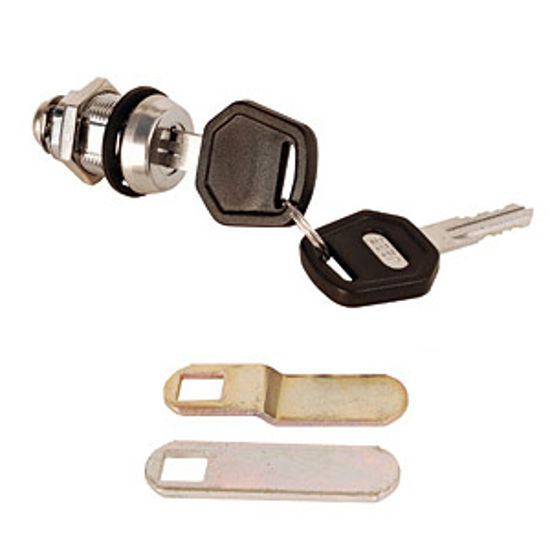 Picture of RV Designer  1-1/8" Std Key Compartment Lock L548 20-1821                                                                    