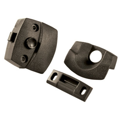 Picture of RV Designer  Non-Locking Brown Plastic Entry Door Latch H531 20-1844                                                         