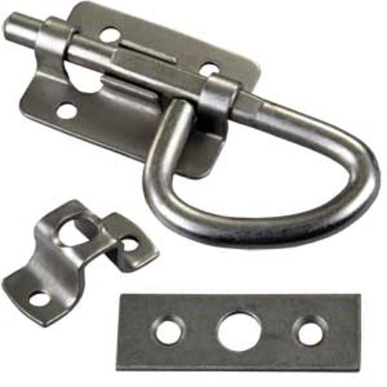 Picture of JR Products  Universal Silver Access Door Latch 20655 20-1995                                                                
