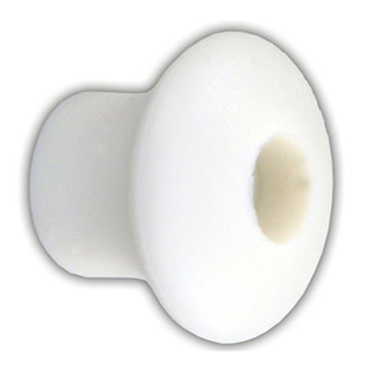 Picture of JR Products  4-Set White Polypropylene Window Crank Knob 81815 20-2027                                                       