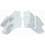 Picture of Camco  White Plastic Drip Rail Gutter Spout 42134 20-2537                                                                    