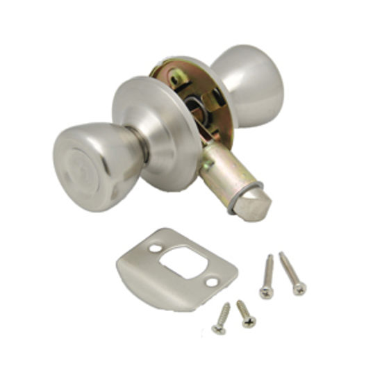 Picture of AP Products  SS Keyless/Knob Entry Door Lock 013-203-SS 20-5002                                                              