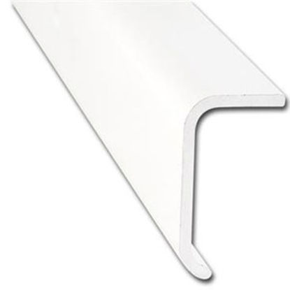 Picture of AP Products  1-2/5"W x 3/4"T x 16'L Polar White Aluminum Long Leg Trim 021-86101-16 20-6992                                  