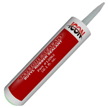 Picture of Icon  10 Oz Chalk Tube Adhesive Sealant 12062 22-0032                                                                        