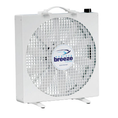 Picture of Fan-Tastic Vent Endless Breeze White 14" 12V 3-Speed Non-Oscillating Free Standing Fan 01100WH 22-0102                       
