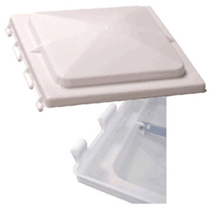 Picture of Ventmate  White Polypropylene 14" X 14" Jensen Style Roof Vent Lid 61628 22-0150                                             