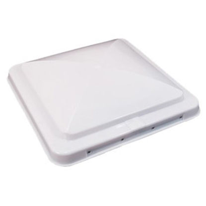 Picture of Heng's  White 14" x 14" Elixir Universal/ Ventline Roof Vent Lid 90110-C1 22-0160                                            