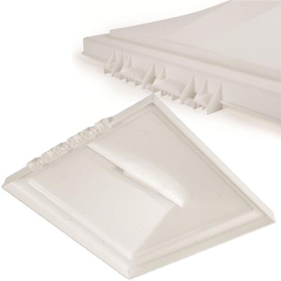 Picture of Camco  White Polypropylene 14" x 14" Ventline Style Roof Vent Lid 40151 22-0193                                              