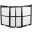 Picture of MaxxAir Fan/ Mate (TM) Exterior Dome Type Smoke Roof Cover w/ Bug Screen 00-955203 22-0210                                   