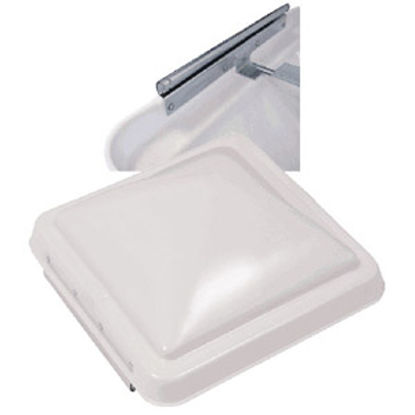 Picture of Ventmate  White Polypropylene 14" X 14" Ventline/ Elixir Style Roof Vent Lid 65479 22-0218                                   
