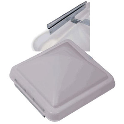 Picture of Ventmate  White Polypropylene 14" X 14" Ventline/ Elixir Style Roof Vent Lid 69278 22-0219                                   