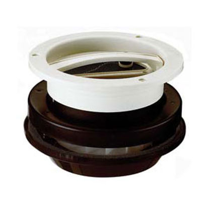 Picture of Ventline  Smoke 6.25" Dia Roof Vent w/Fan VP-543 22-0229                                                                     