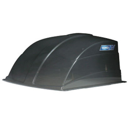 Picture of Camco  Exterior Dome Smoke 1 Side Vented Roof Cover For 14" X 14" Vents 40453 22-0258                                        