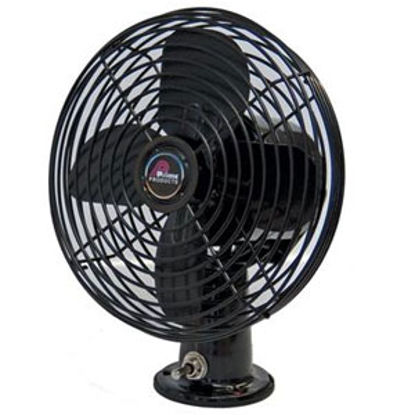 Picture of Prime Products  Black 12V 2-Speed Deck/ Ceiling Mount Fan 06-0859 22-0311                                                    