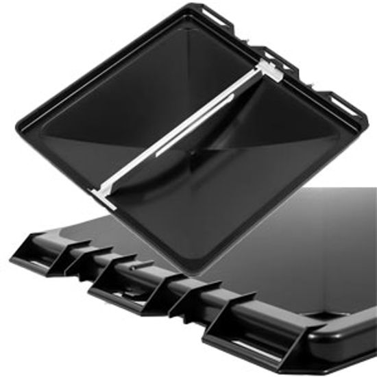 Picture of Camco  Black Polypropylene 14" x 14" Jenson Style Roof Vent Lid 40173 22-0420                                                