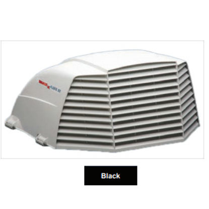 Picture of MaxxAir Maxxair II (R) Exterior Dome Type Black Roof Cover For 14" X 14" Vents 00-933075 22-0425                             