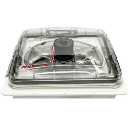 Picture of Heng's  Clear 14" x 14" Roof Vent SV0113-G4 22-0513                                                                          