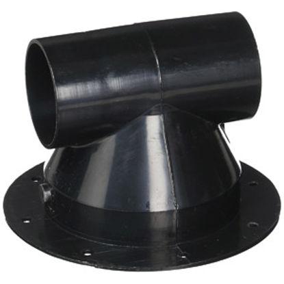 Picture of VAC-U-JET  Black 3-3/4" Plumbing Vent Cap VUJB 22-0526                                                                       