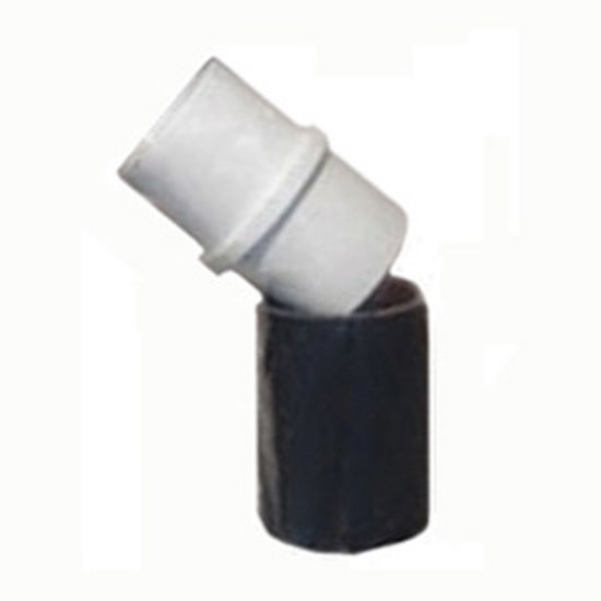 Picture of Coil n' Wrap  1-1/2" Male x 1-1/2" Male ABS Plastic Roof Vent Base Adapter 006-99 22-0542                                    