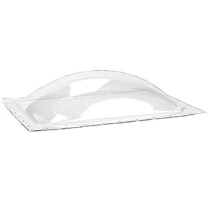 Picture of Specialty Recreation  5"H Bubble Dome Rectangle Clear PC Skylight w/17.5" X 33.5"Flange SL1430C 22-0565                      