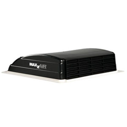 Picture of MaxxAir  Black Mini Vent Plus Roof Vent 00-03851 22-0583                                                                     