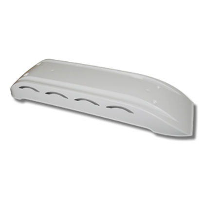 Picture of Dometic Helium Polar White Polypropylene Refrigerator Vent Cover for Atwood 13004 22-0687