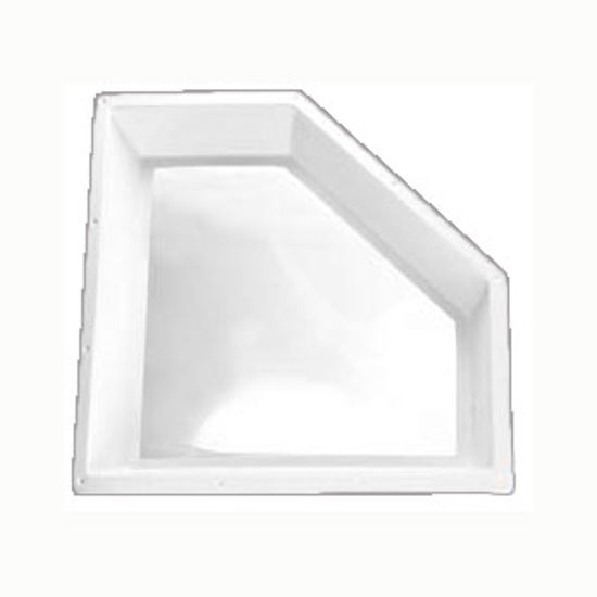 Picture of Specialty Recreation  5"H Bubble Dome Neo Angle White PC Skylight w/24" X 11" Flange NSL208W 22-0707                         