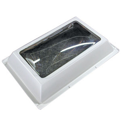 Picture of Specialty Recreation  4"H Bubble Dome SQ White PC Skylight w/24" X 24" Flange N2222 22-0711                                  