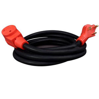 Picture of Mighty Cord  15' 30A Extension Cord w/Finger Grip Handle A10-3015EH 22-1183                                                  