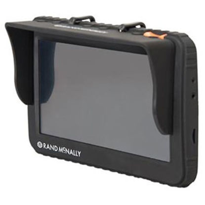 Picture of Rand McNally  6-3/4"W Black Plastic GPS Navigation System Sunshade 0528005081 24-0090                                        