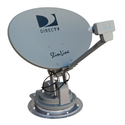 Picture of Winegard Trav'Ler (TM) Roof Mount Automatic Stationary Satellite TV Antenna SK-SWM3 24-0178                                  