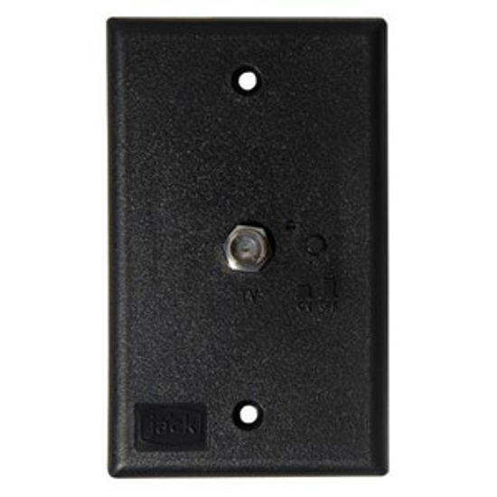 Picture of King  Black Single Antenna Power Supply Receptacle PB1001 24-0254                                                            