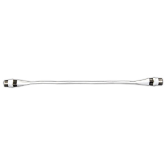 Picture of JR Products  White Flat Coaxial Cable 47435 24-0354                                                                          