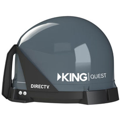 Picture of King Quest (TM) Portable Stationary Satellite TV Antenna VQ4100 24-0372                                                      
