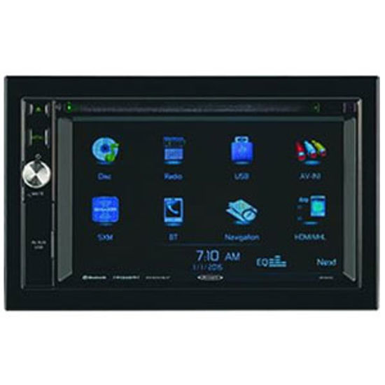 Picture of Jensen  AM/FM/DVD/CD/MP3/WMA Touchscreen Radio w/Bluetooth, USB, GPS JRV9000R 24-0400                                        