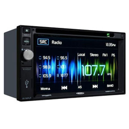 Picture of Jensen  Black AM/FM/CD/DVD/MHL Touchscreen Radio w/Bluetooth, USB VX4022ARTL 24-0403                                         