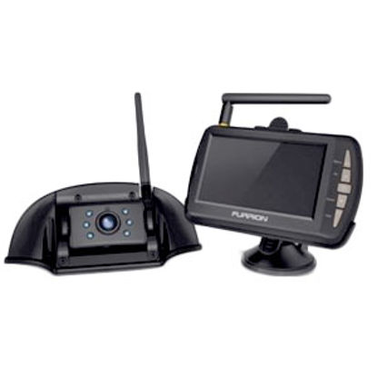 Picture of Furrion  Black 480x272 Roof Mounted Back Up Camera w/4.3" LCD Display 381556 24-2930                                         
