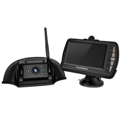 Picture of Furrion  Black 480x272 Roof Mounted Back Up Camera w/4.3" LCD Display 381558 24-2931                                         