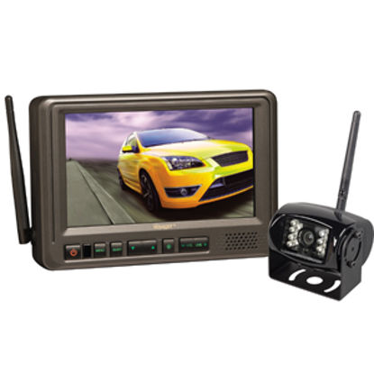 Picture of Voyager  Black +/-60 Deg Back Up Camera w/7" LCD Display WVOS713 24-3210                                                     